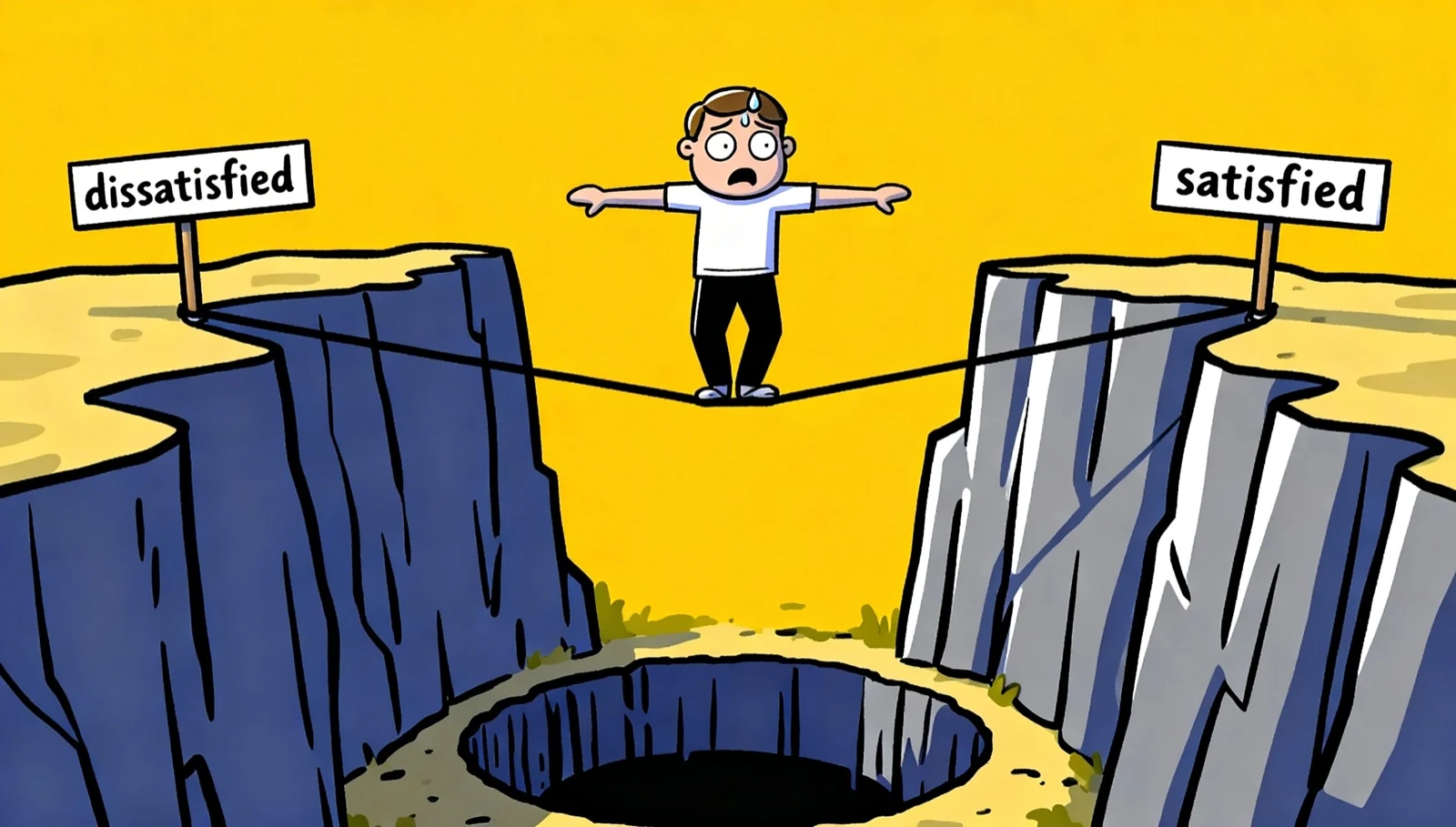 Guest Blog: The Comforting Myth of "Fairly Satisfied"