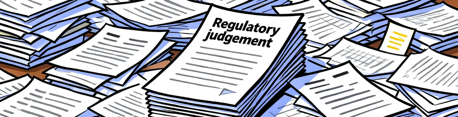 Regulatory judgement papers