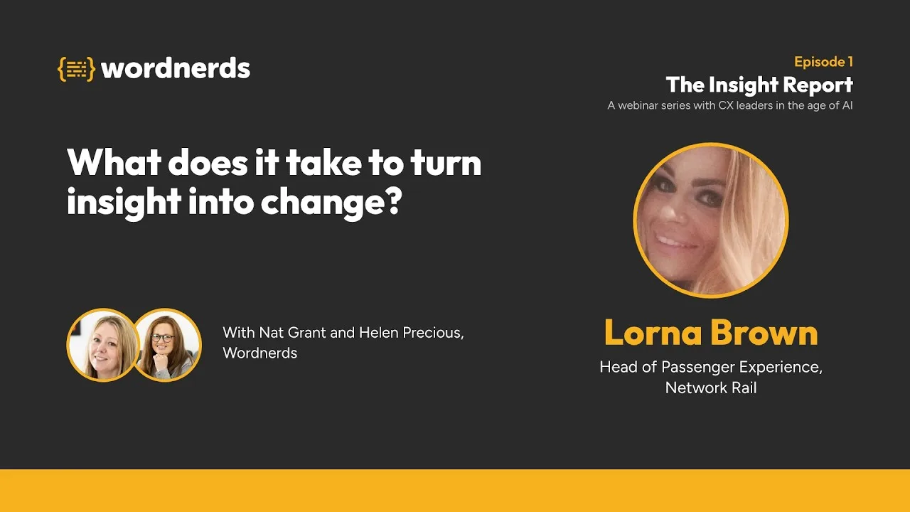 What does it take to turn insight into change? The Insight Report, Episode 1